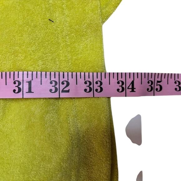 NWT Andie‎ The Button Up Romper Honeysuckle Terry Cloth Beach Coverup - Picture 8 of 11